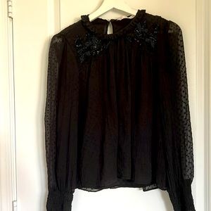 Zara black long sleeve